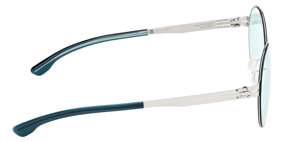 ic! berlin IC0215 20V 53 - Matte Antiqued Gunmetal / Blue Photochromic 20V #id:ic021520v_s:102130