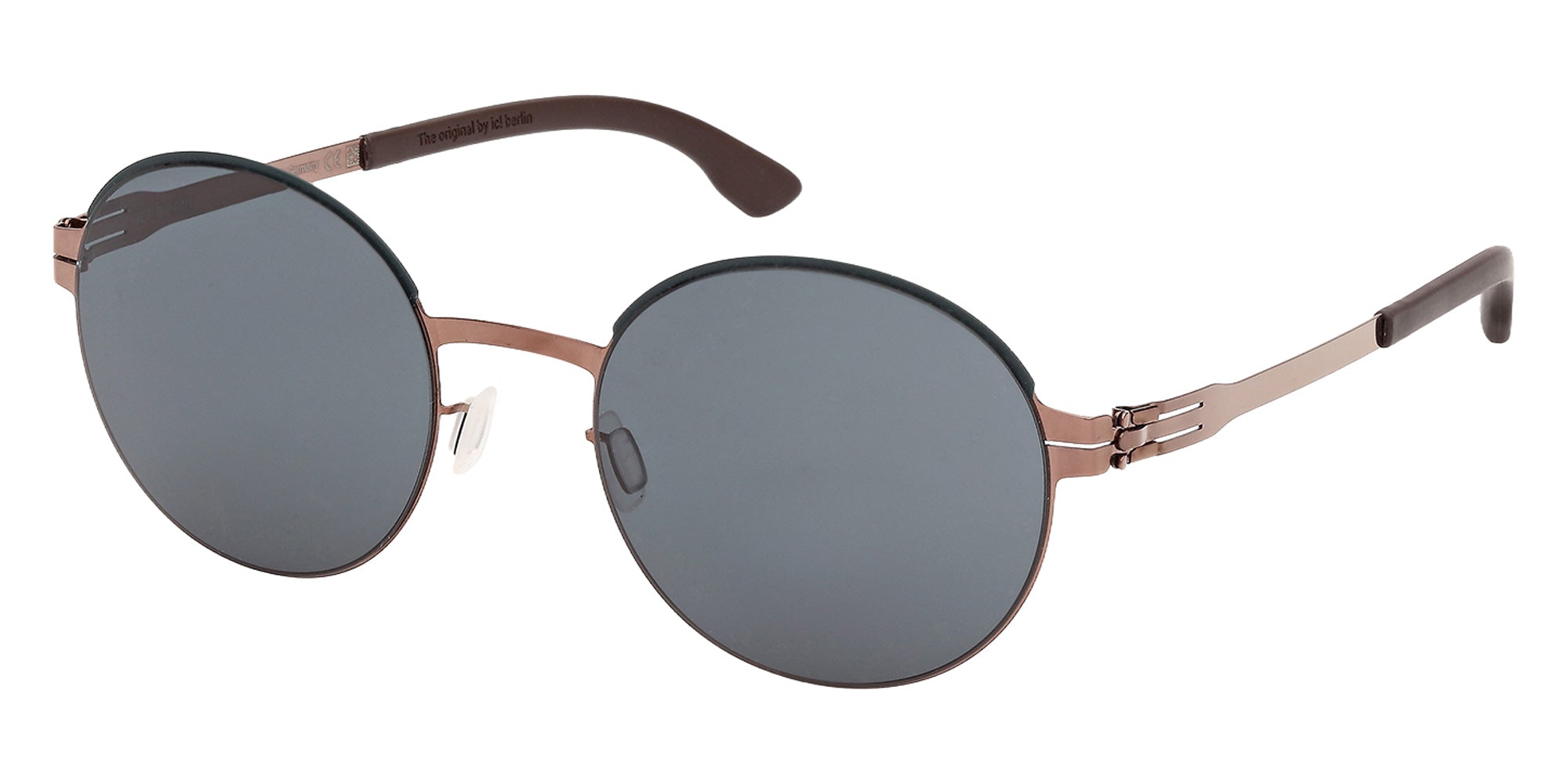 ic! berlin IC0215 98N 53 - Shiny Antiqued Pale Gold / Green 98N #id:ic021598n_s:106105