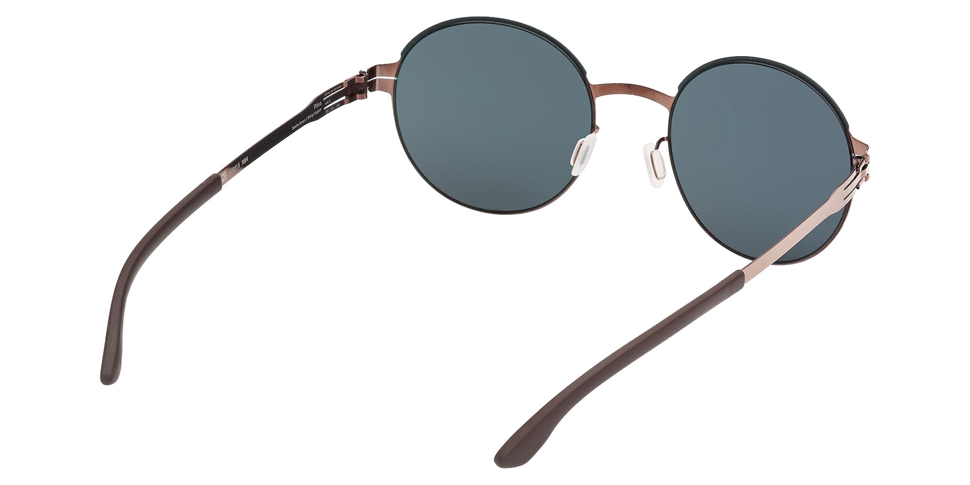 ic! berlin IC0215 98N 53 - Shiny Antiqued Pale Gold / Green 98N #id:ic021598n_s:106125