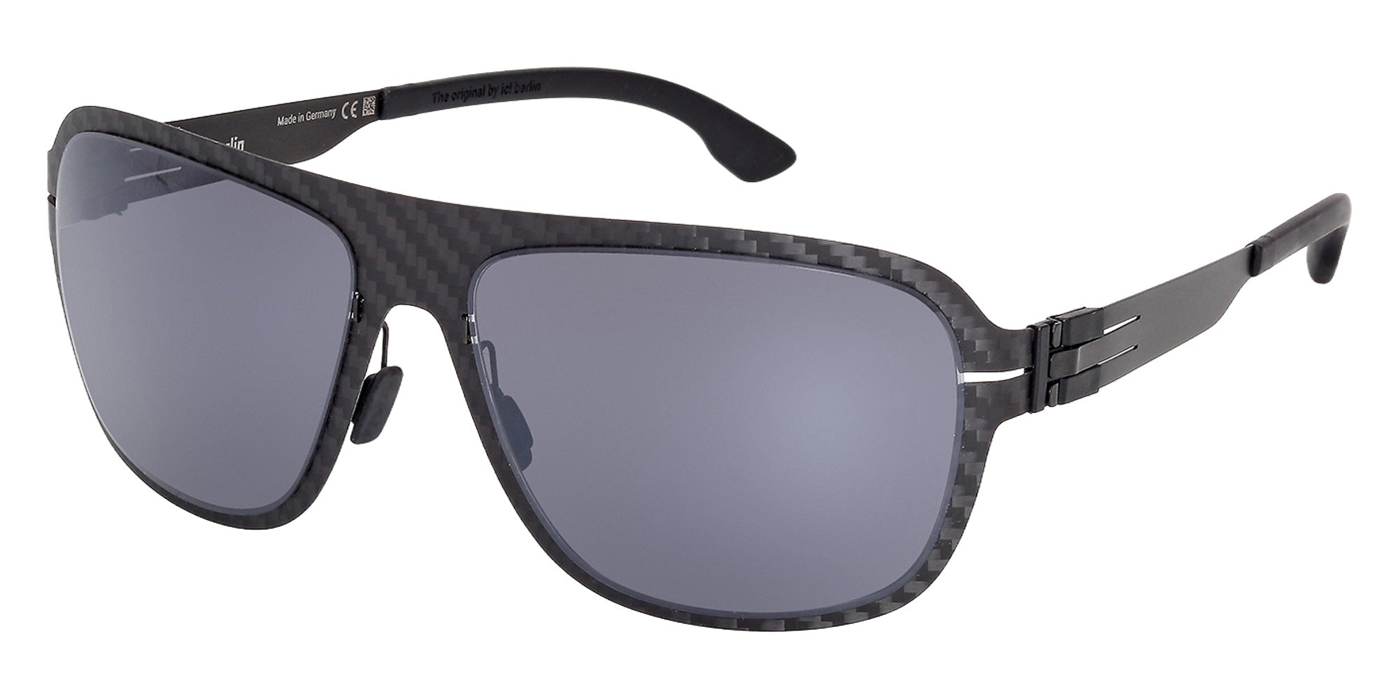 ic! berlin IC0216 02A 61 - Matte Black / Smoke 02A #id:ic021602a_s:100105