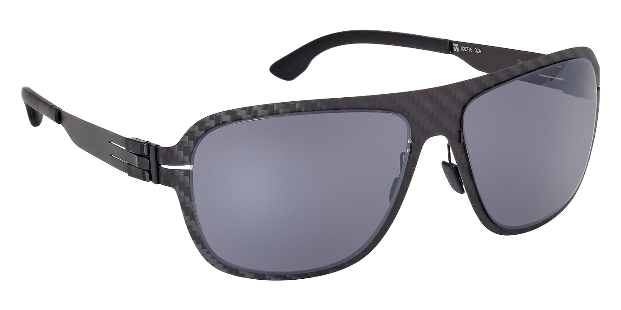 ic! berlin IC0216 02A 61 - Matte Black / Smoke 02A #id:ic021602a_s:100135