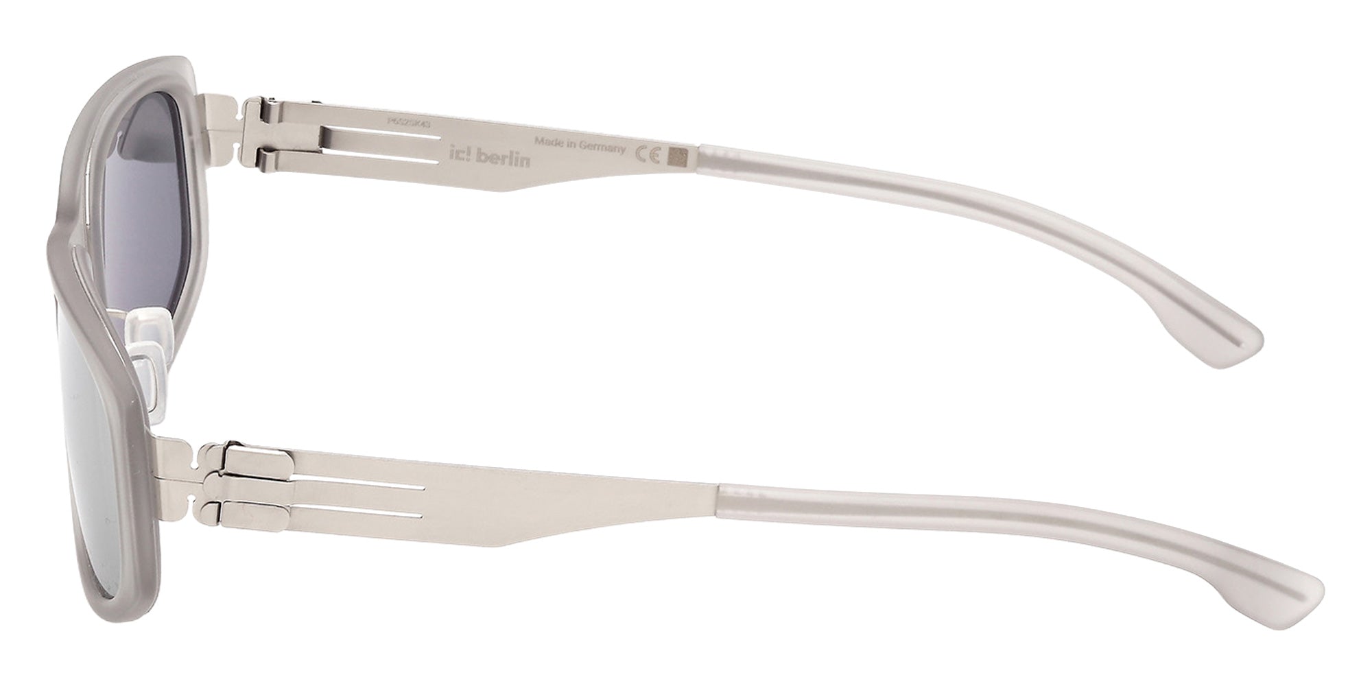 ic! berlin IC0217 20C 55 - Matte Antiqued Gunmetal / Smoke Mirrored 20C #id:ic021720c_s:102110