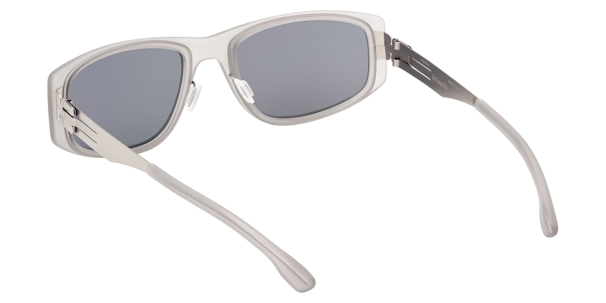 ic! berlin IC0217 20C 55 - Matte Antiqued Gunmetal / Smoke Mirrored 20C #id:ic021720c_s:102115