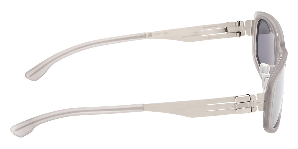 ic! berlin IC0217 20C 55 - Matte Antiqued Gunmetal / Smoke Mirrored 20C #id:ic021720c_s:102130