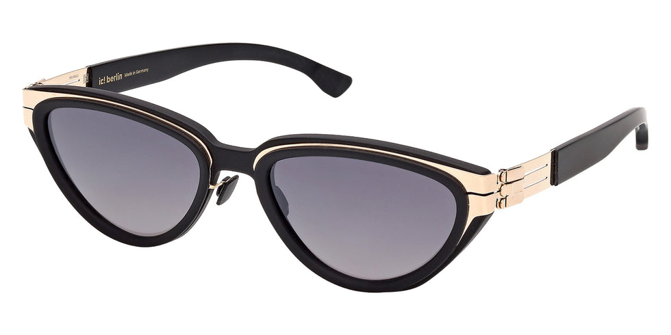 ic! berlin IC0218 05B 55 - Black/Monocolor / Gradient Smoke 05B #id:ic021805b_s:100105