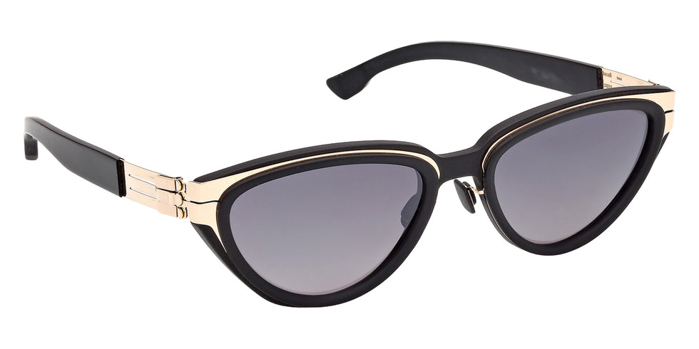 ic! berlin IC0218 05B 55 - Black/Monocolor / Gradient Smoke 05B #id:ic021805b_s:100135