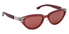 ic! berlin IC0218 20S 55 - Matte Antiqued Gunmetal / Bordeaux 20S #id:ic021820s_s:102135