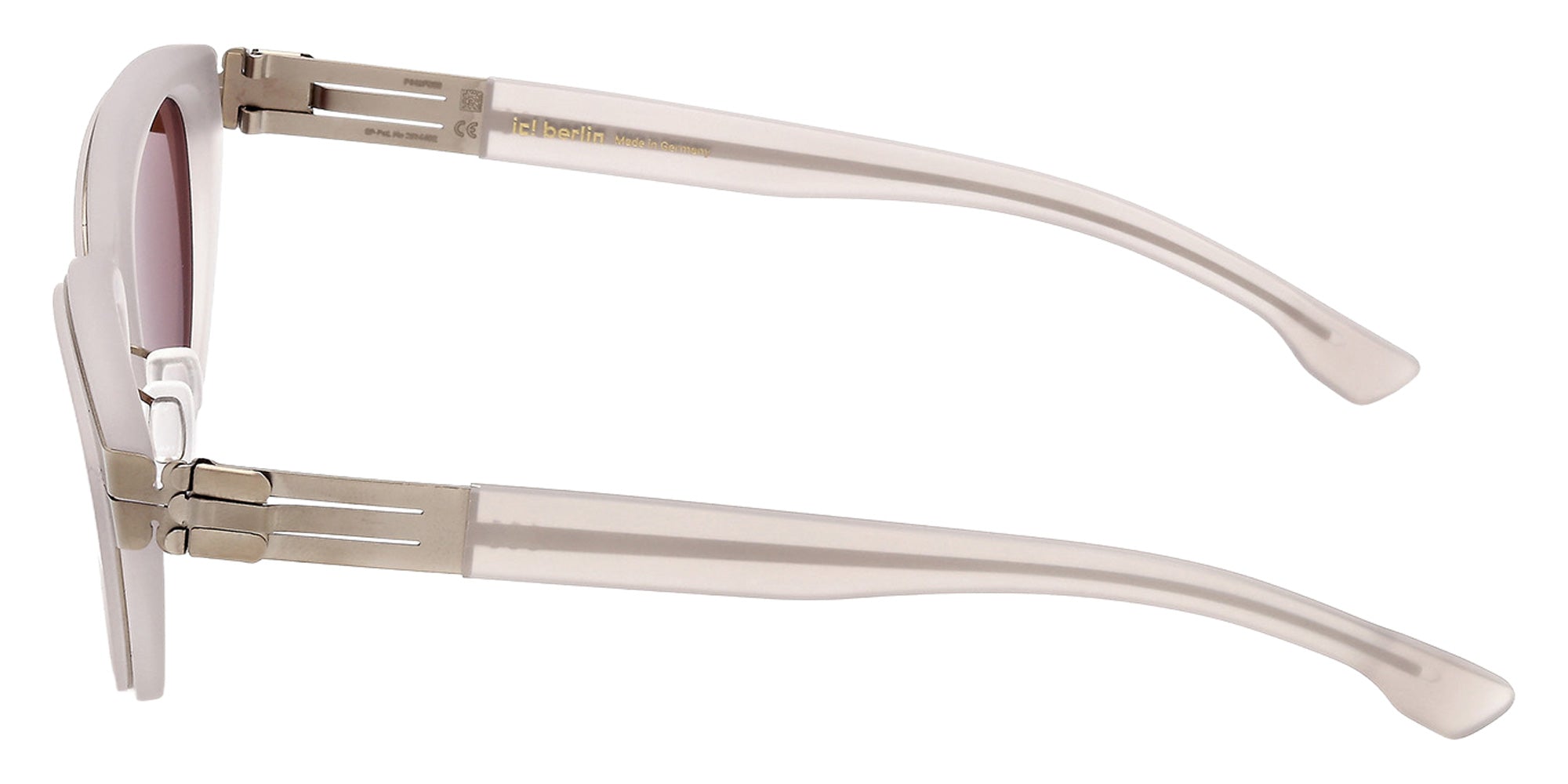 ic! berlin IC0218 35E 55 - Matte Sandblasted Light Ruthenium / Brown 35E #id:ic021835e_s:104110