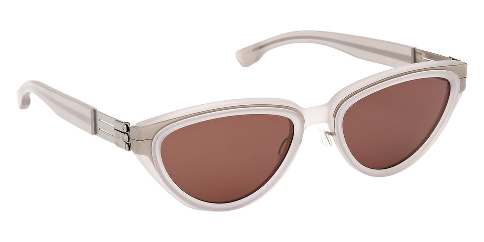 ic! berlin IC0218 35E 55 - Matte Sandblasted Light Ruthenium / Brown 35E #id:ic021835e_s:104135