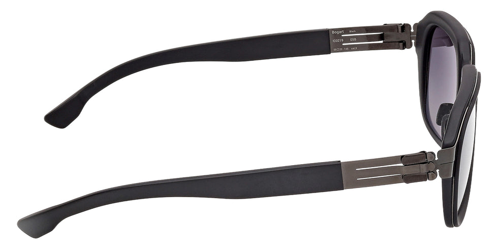 ic! berlin IC0219 05B 55 - Black/Monocolor / Gradient Smoke 05B #id:ic021905b_s:100130