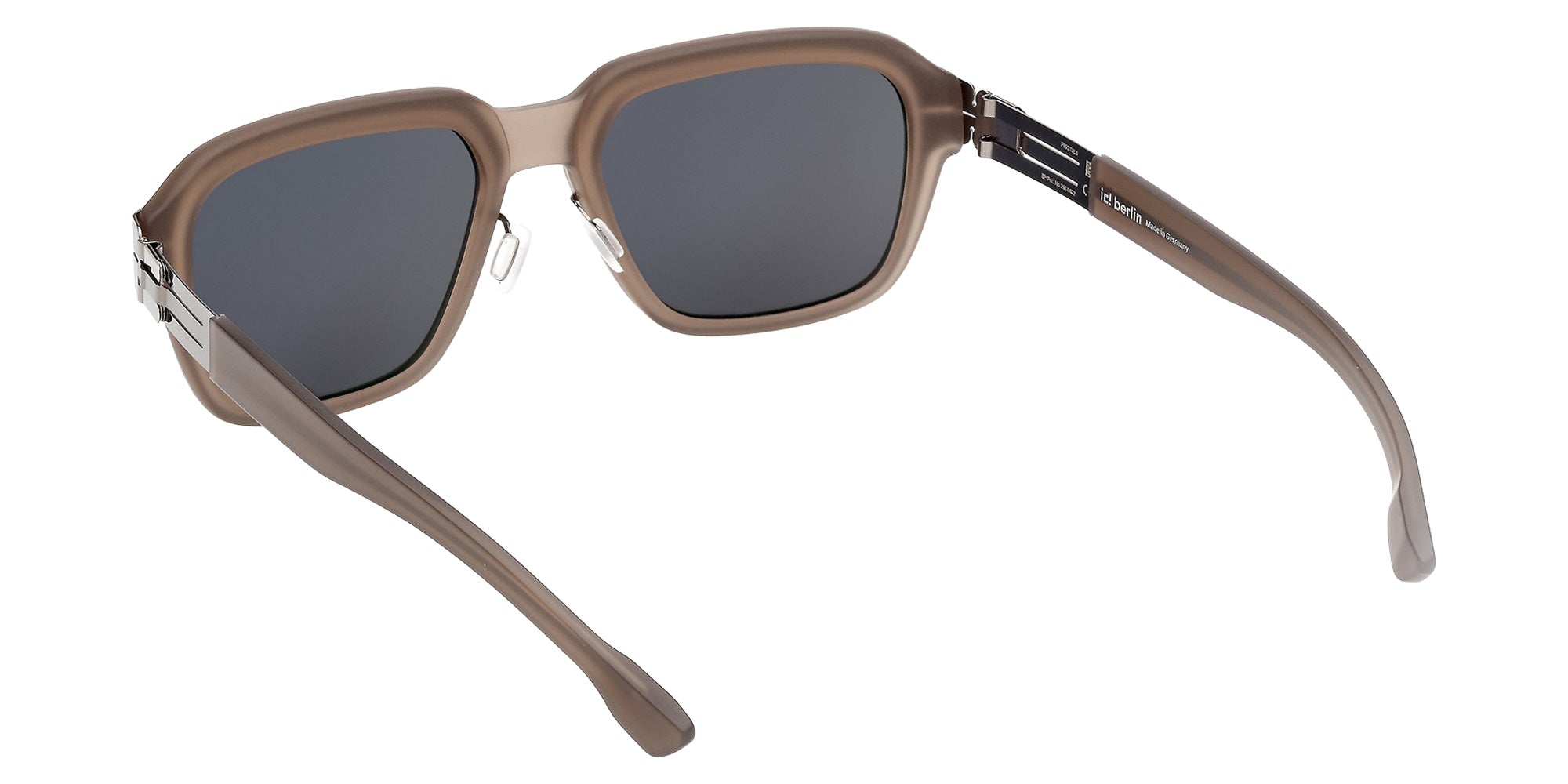 ic! berlin IC0219 20A 55 - Matte Antiqued Gunmetal / Smoke 20A #id:ic021920a_s:102115