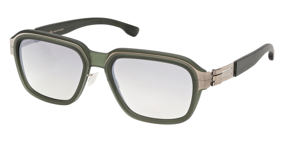 ic! berlin IC0219 35G 55 - Matte Sandblasted Light Ruthenium / Brown Mirrored 35G #id:ic021935g_s:104105