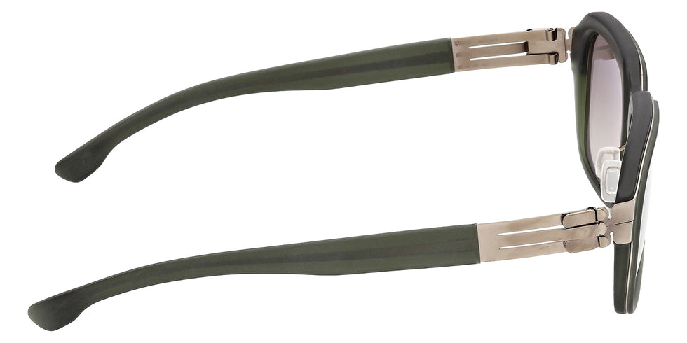 ic! berlin IC0219 35G 55 - Matte Sandblasted Light Ruthenium / Brown Mirrored 35G #id:ic021935g_s:104130