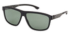 ic! berlin IC0220 GAMMA 05R 62 - Black/Monocolor / Green Polarized #id:ic022005r_s:100105