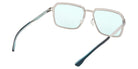 ic! berlin IC0226 15V 57 - Shiny Satin Gunmetal / Blue Photochromic 15V #id:ic022615v_s:100125