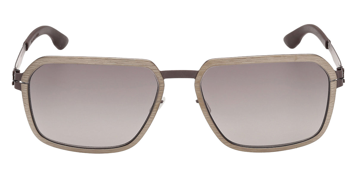 ic! berlin IC0226 XENON 50B 57 - Matte Antiqued Rhodium / Gradient Smoke #id:ic022650b_s:100100