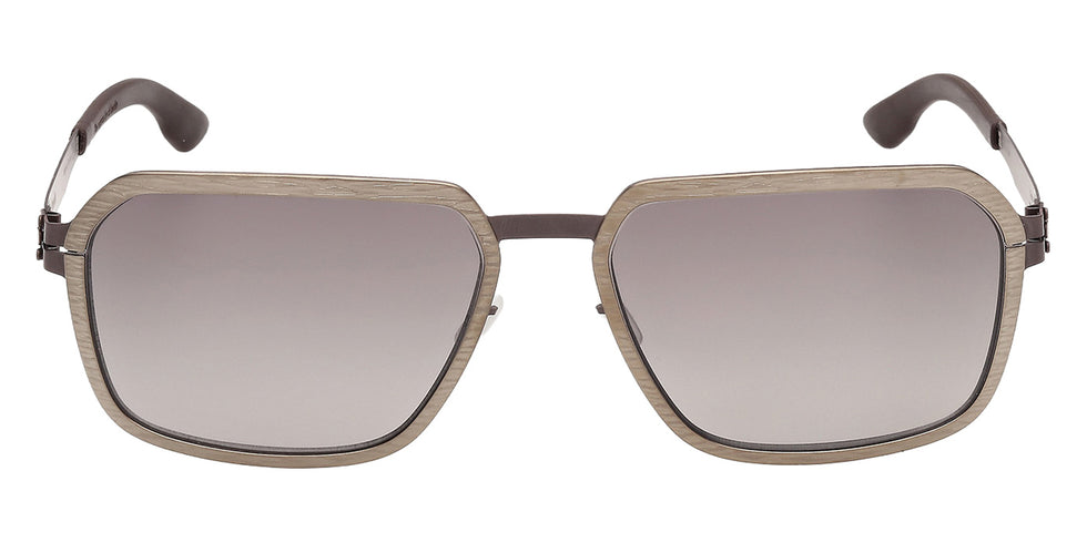 ic! berlin IC0226 XENON 50B 57 - Matte Antiqued Rhodium / Gradient Smoke #id:ic022650b_s:100100