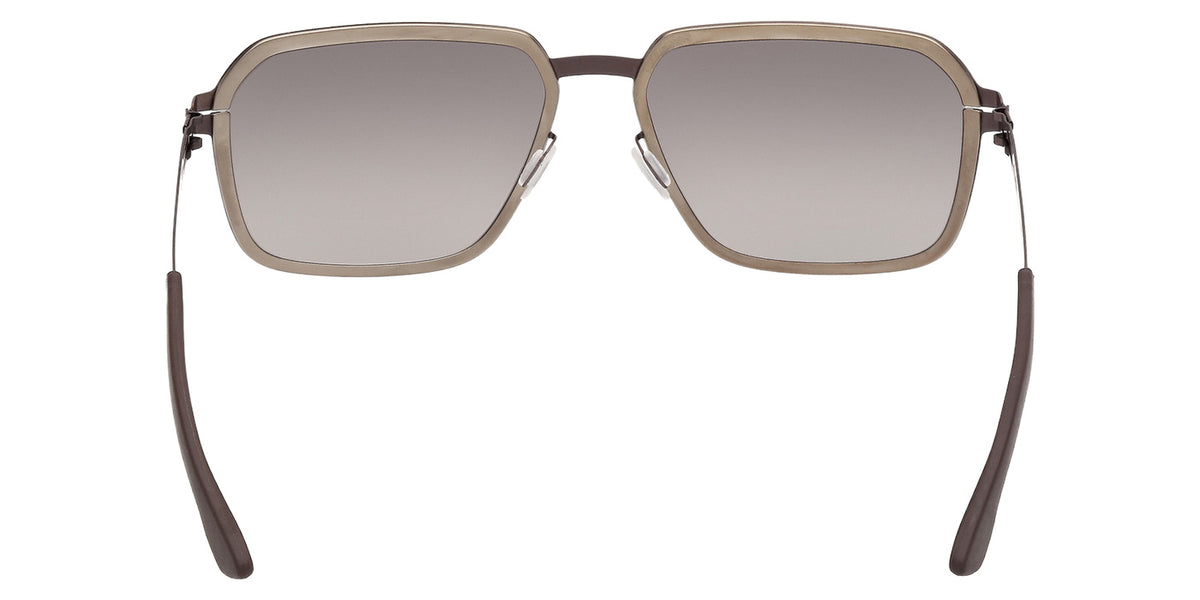 ic! berlin IC0226 XENON 50B 57 - Matte Antiqued Rhodium / Gradient Smoke #id:ic022650b_s:100120