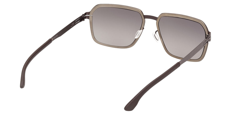 ic! berlin IC0226 XENON 50B 57 - Matte Antiqued Rhodium / Gradient Smoke #id:ic022650b_s:100125