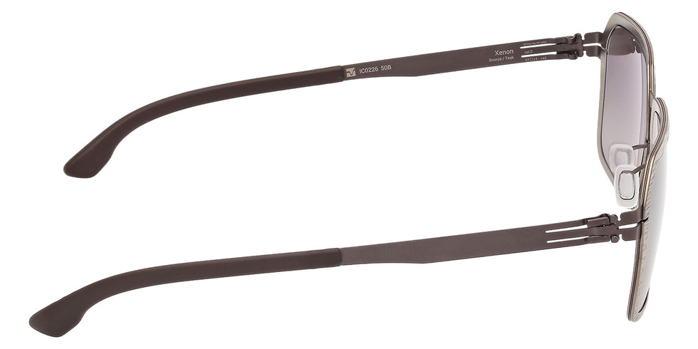 ic! berlin IC0226 XENON 50B 57 - Matte Antiqued Rhodium / Gradient Smoke #id:ic022650b_s:100130