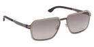 ic! berlin IC0226 XENON 50B 57 - Matte Antiqued Rhodium / Gradient Smoke #id:ic022650b_s:100135