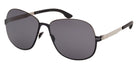 ic! berlin IC0229 GABRIELLA 05A 61 - Black/Monocolor / Smoke #id:ic022905a_s:100105