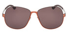 ic! berlin IC0229 GABRIELLA 47E 61 - Shiny Antiqued Rhodium / Brown #id:ic022947e_s:102100