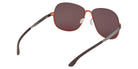 ic! berlin IC0229 GABRIELLA 47E 61 - Shiny Antiqued Rhodium / Brown #id:ic022947e_s:102125