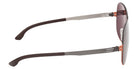 ic! berlin IC0229 GABRIELLA 47E 61 - Shiny Antiqued Rhodium / Brown #id:ic022947e_s:102130