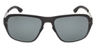ic! berlin IC0230 BENCE 05R 57 - Black/Monocolor / Green Polarized #id:ic023005r_s:100100