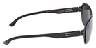 ic! berlin IC0230 BENCE 05R 57 - Black/Monocolor / Green Polarized #id:ic023005r_s:100130