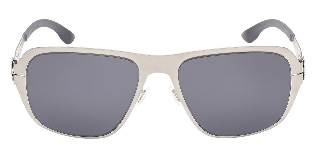 ic! berlin IC0230 BENCE 12A 57 - Shiny Antiqued Dark Nickeltin / Smoke #id:ic023012a_s:102100