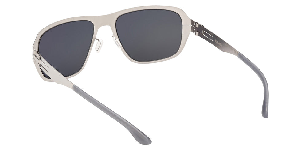 ic! berlin IC0230 BENCE 12A 57 - Shiny Antiqued Dark Nickeltin / Smoke #id:ic023012a_s:102115
