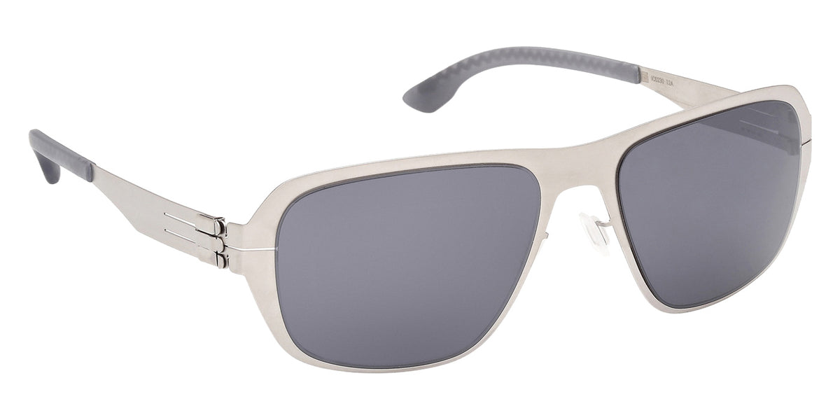 ic! berlin IC0230 BENCE 12A 57 - Shiny Antiqued Dark Nickeltin / Smoke #id:ic023012a_s:102135