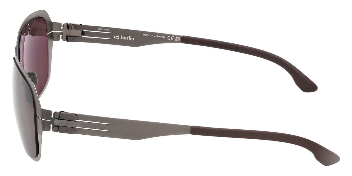 ic! berlin IC0230 BENCE 13Y 57 - Matte Antiqued Dark Nickeltin / Violet #id:ic023013y_s:104110