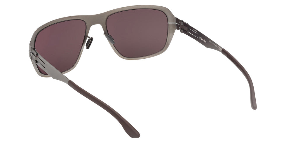 ic! berlin IC0230 BENCE 13Y 57 - Matte Antiqued Dark Nickeltin / Violet #id:ic023013y_s:104115