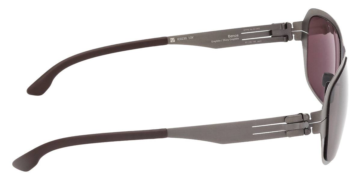 ic! berlin IC0230 BENCE 13Y 57 - Matte Antiqued Dark Nickeltin / Violet #id:ic023013y_s:104130