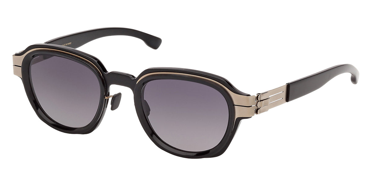 ic! berlin IC0231 LESLIE 05B 49 - Black/Monocolor / Gradient Smoke #id:ic023105b_s:100105