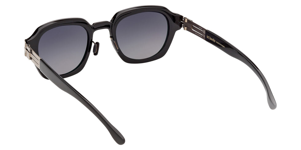 ic! berlin IC0231 LESLIE 05B 49 - Black/Monocolor / Gradient Smoke #id:ic023105b_s:100115