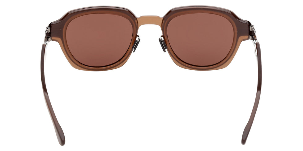 ic! berlin IC0231 LESLIE 48E 49 - Matte Rhodium / Brown #id:ic023148e_s:102120