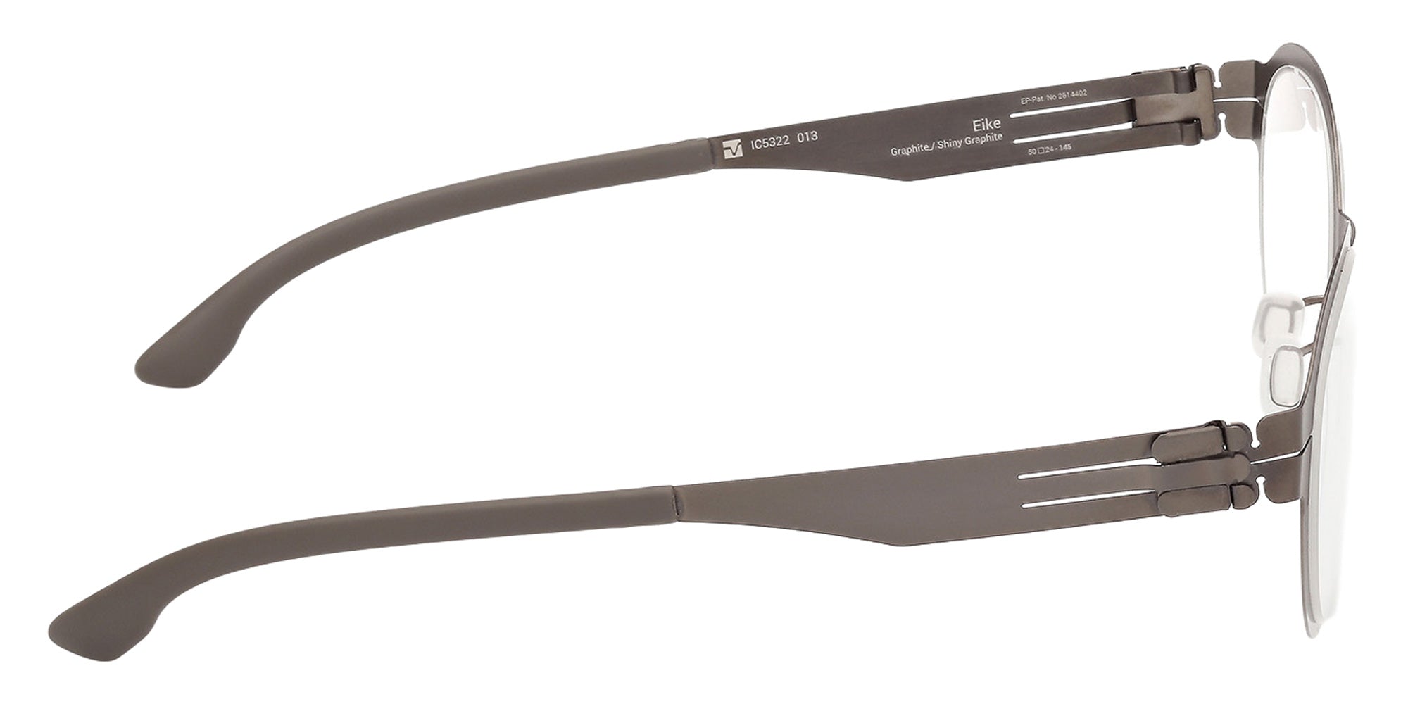 ic! berlin IC5322 013 50 - Matte Antiqued Dark Nickeltin 013 #id:ic5322013_s:100130