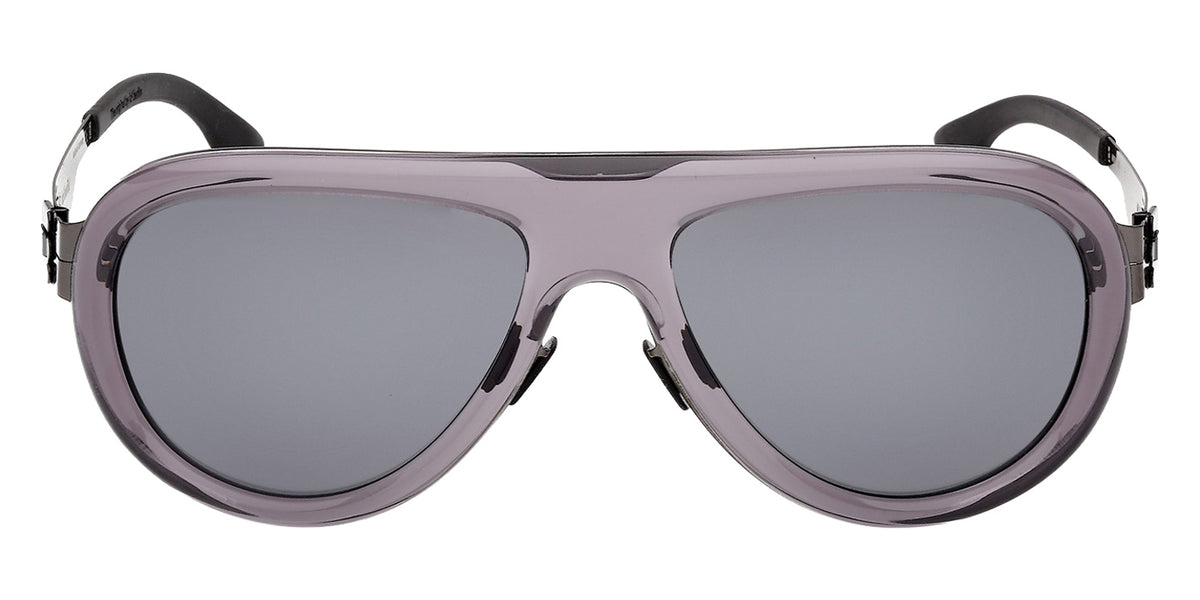 ic! berlin IM0015 MB 27 05D 59 - Black/Monocolor / Smoke Polarized #id:im001505d_s:100100