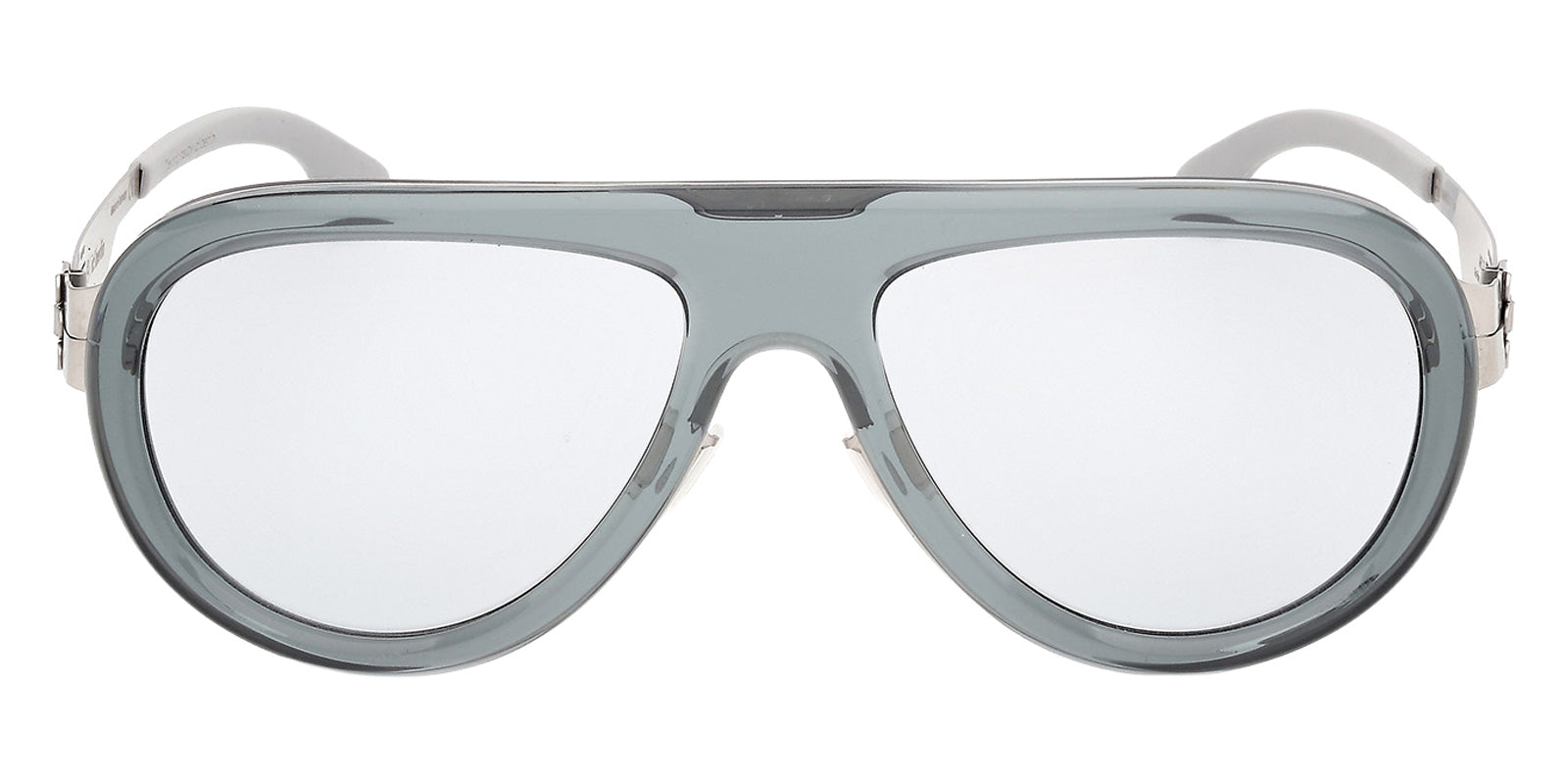 ic! berlin IM0015 MB 27 15A 59 - Shiny Satin Gunmetal / Smoke #id:im001515a_s:100100