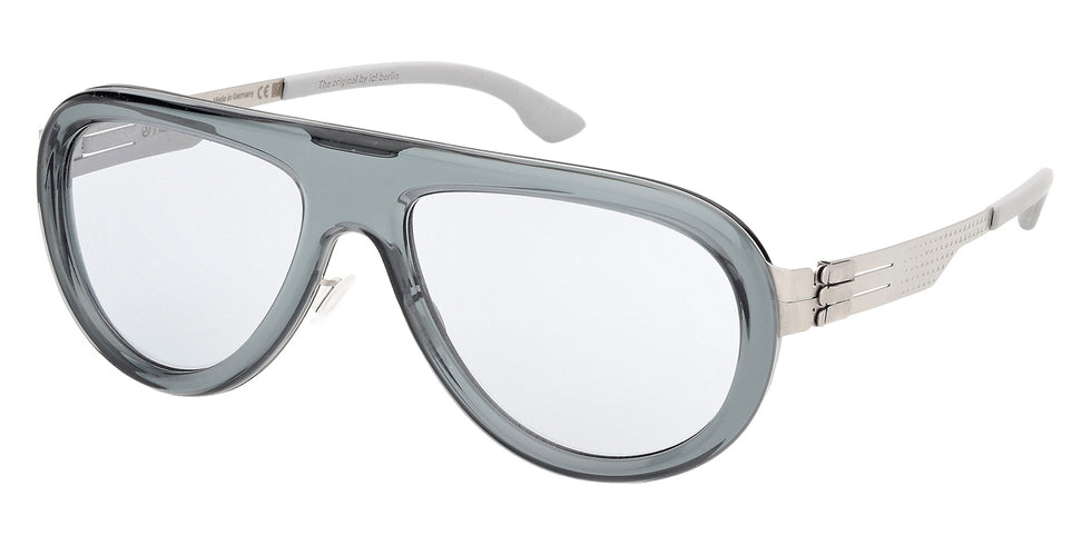ic! berlin IM0015 MB 27 15A 59 - Shiny Satin Gunmetal / Smoke #id:im001515a_s:100105