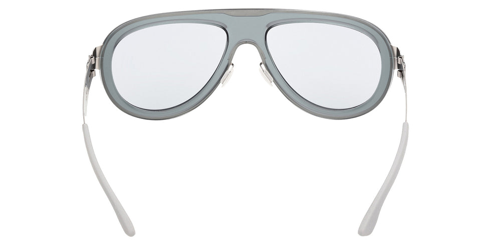 ic! berlin IM0015 MB 27 15A 59 - Shiny Satin Gunmetal / Smoke #id:im001515a_s:100120