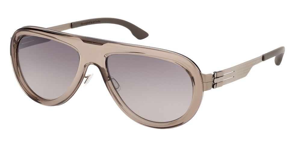 ic! berlin IM0015 MB 27 35B 59 - Matte Sandblasted Light Ruthenium / Gradient Smoke #id:im001535b_s:102105