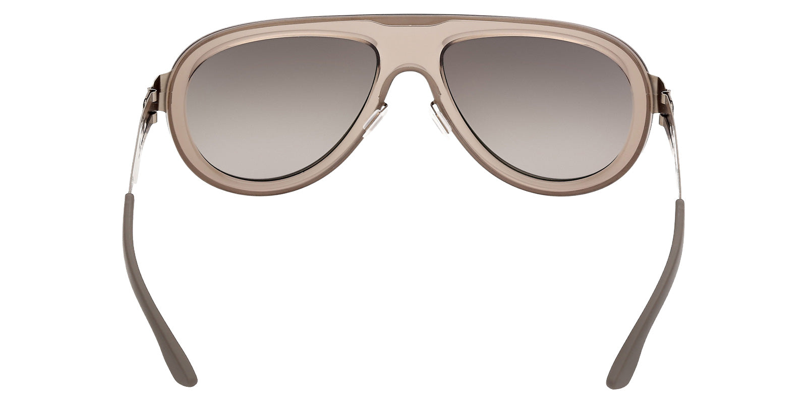 ic! berlin IM0015 MB 27 35B 59 - Matte Sandblasted Light Ruthenium / Gradient Smoke #id:im001535b_s:102120