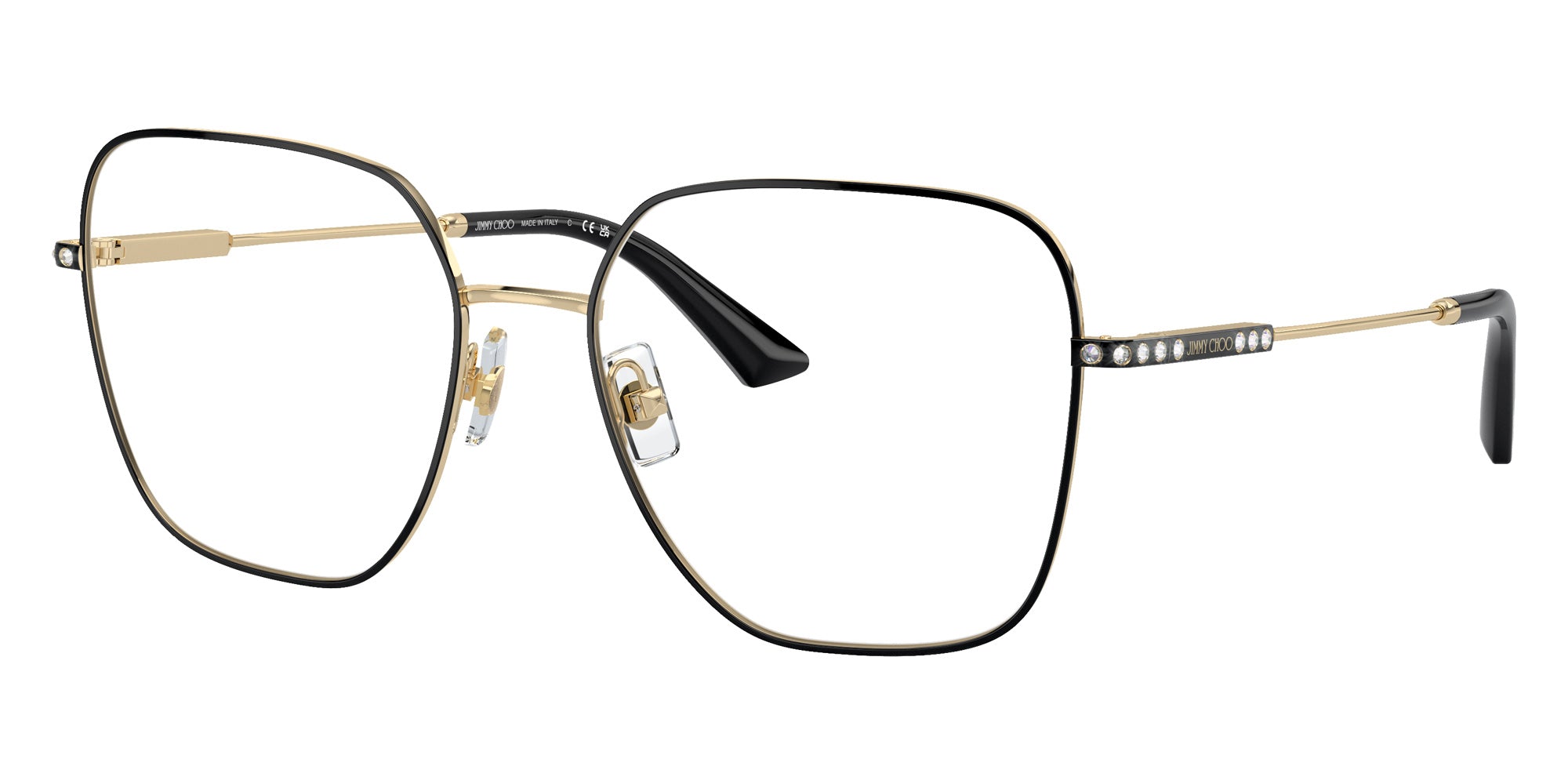 Jimmy Choo JC2001B 3010 55 - Pale Gold/Black #id:jc2001b3010_s:102105