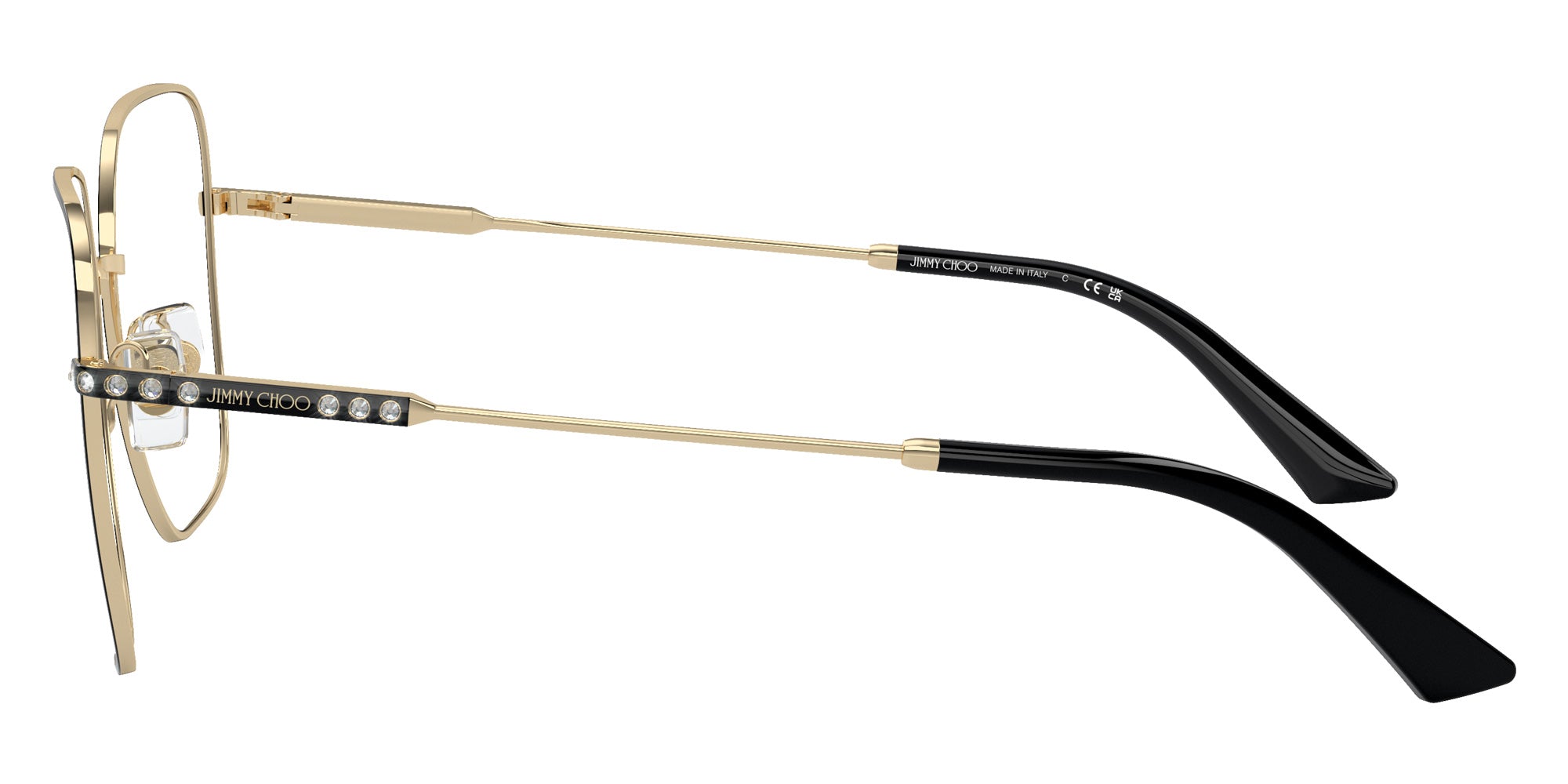 Jimmy Choo JC2001B 3010 55 - Pale Gold/Black #id:jc2001b3010_s:102110