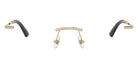 Jimmy Choo JC2020B 3006 55 - Pale Gold #id:jc2020b3006_s:100120
